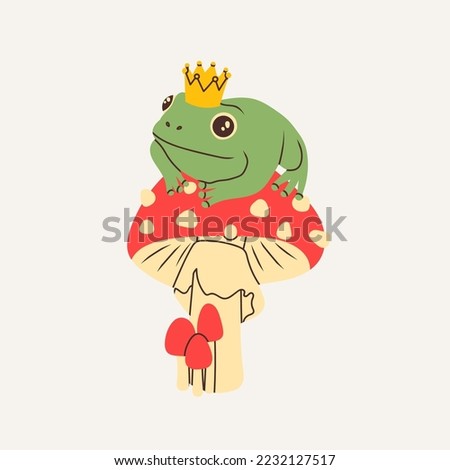 Similar – Image, Stock Photo Tree crown from frog perspective