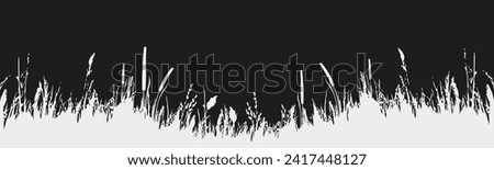 Similar – Image, Stock Photo Grass reeds by the lake