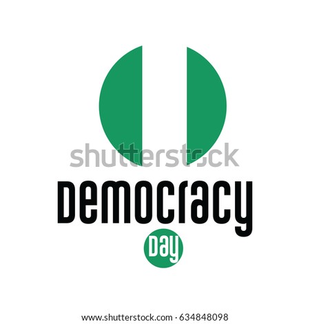 Democracy Day Logo Vector Template
