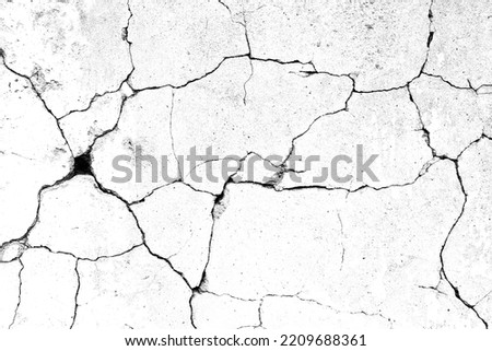 Similar – Image, Stock Photo Cracks in a concrete ceiling