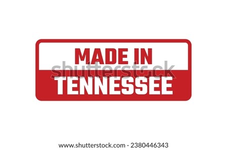 Made In Tennessee Rubber Stamp