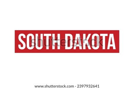 South Dakota Rubber Stamp Seal Vector