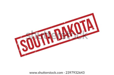 South Dakota Rubber Stamp Seal Vector