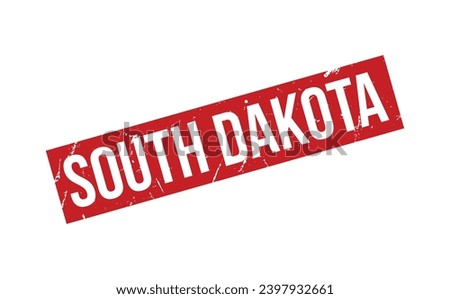 South Dakota Rubber Stamp Seal Vector