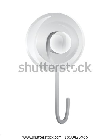 Vector illustration of a suction cup. Photo stock © 