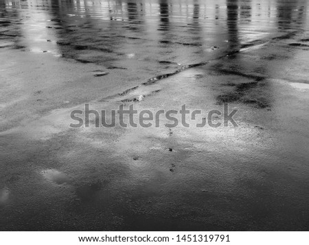 Similar – Image, Stock Photo street art Asphalt Tar