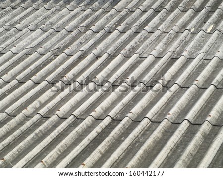 Roof tiles dirty