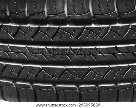New tire textured