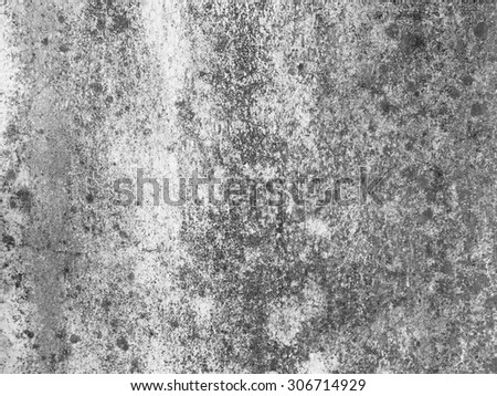Gray mold on walls texture