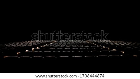 Similar – Image, Stock Photo Chair rows Business Speech