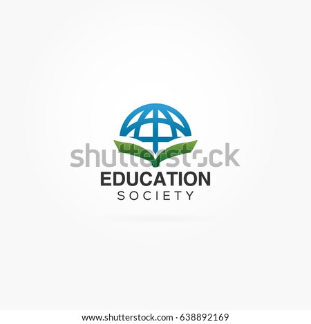 Education globe logo