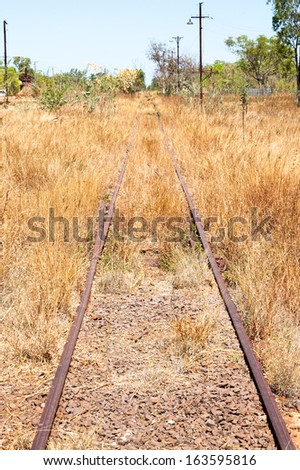 abandoned rail line australia