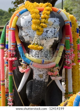 Hindu Elephant Worship Stock Photo 12414199 : Shutterstock