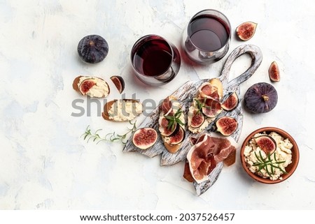 Similar – Image, Stock Photo Wine and figs, the terraces of Sanssouci