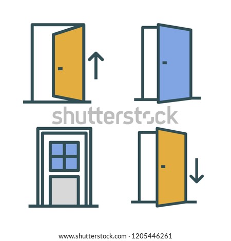 Door Open Free Icon Download 121 Free Icon For Commercial Use