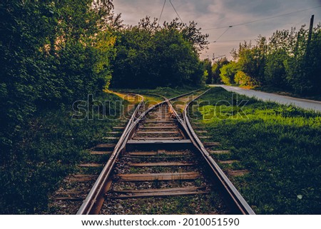 Similar – On the right track