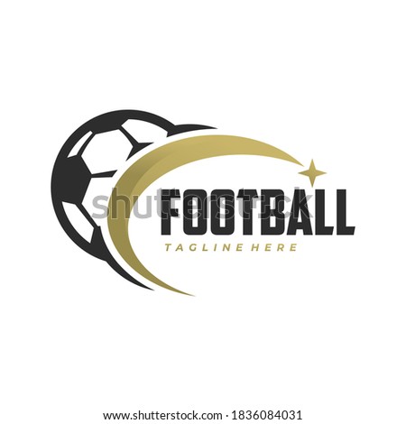 football logo icon vector isolated