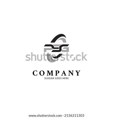 Letter PSG Logo Template Illustration Design