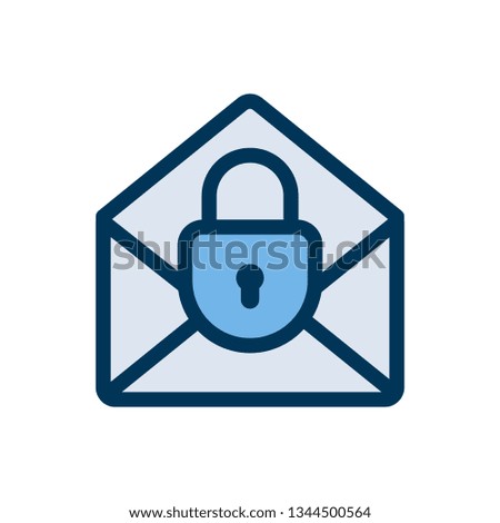 Email Lock Icon