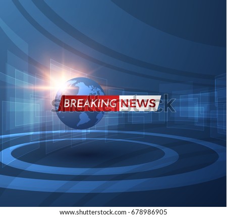 News vector background, breaking news. Can be used for blog background or technological or business article backdrop. EPS10