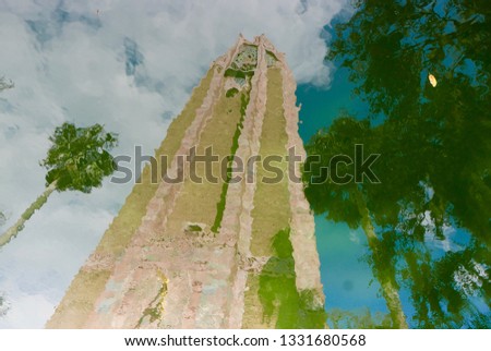 Similar – Image, Stock Photo Carillon from below in Berlin