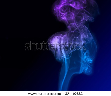 Similar – Image, Stock Photo Dancing with the smoke