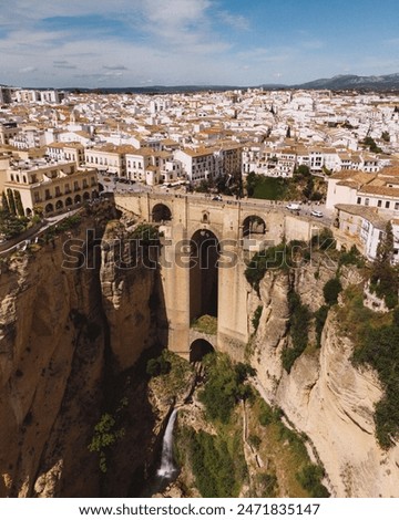 Image, Stock Photo Ronda Lanedscape in Andalusia, Spain