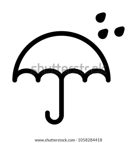 Use Umbrella Sign