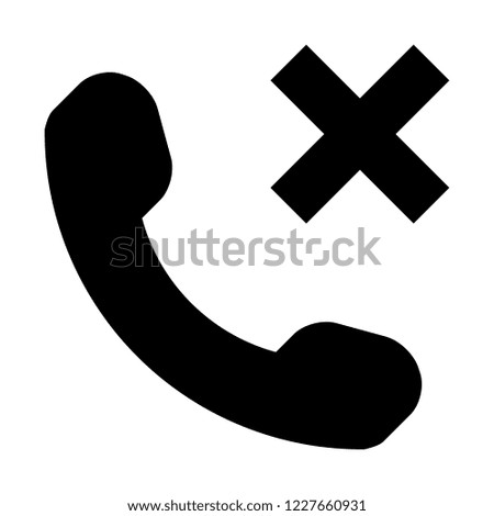 Call failed symbol