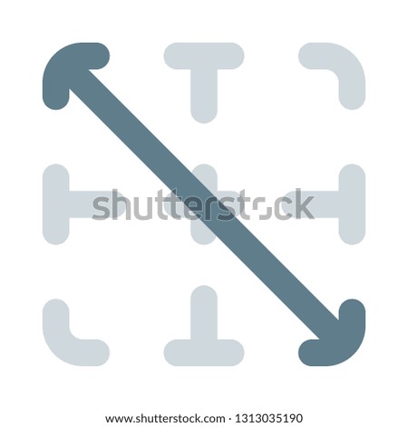 Diagonal styles worksheet highlight cell section button