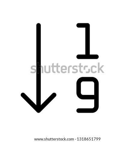 Reorder and sort number in ascending order