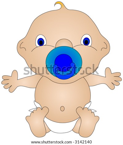 Baby Vector. - 3142140 : Shutterstock