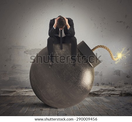 Man sitting on bomb expected to explode