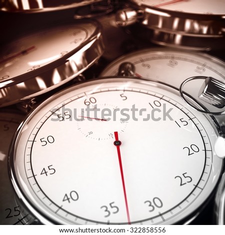 Image of stopwatches that measures the time