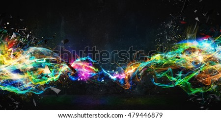 Similar – Image, Stock Photo twisted light Dark