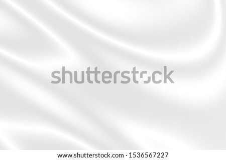 abstract smooth elegant white fabric silk texture soft background,flowing satin waves Stock foto © 