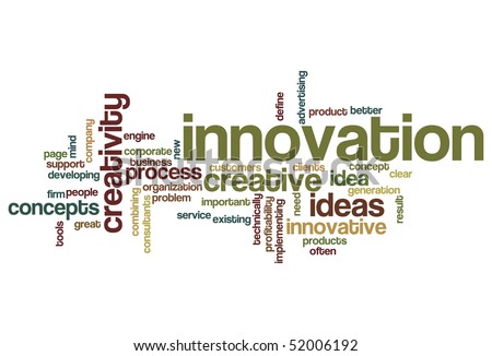 Innovation - Word Cloud Stock Vector Illustration 52006192 : Shutterstock