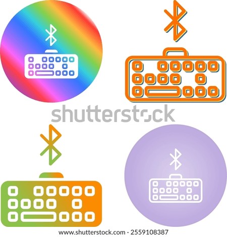 4 Vector Icons Design Set