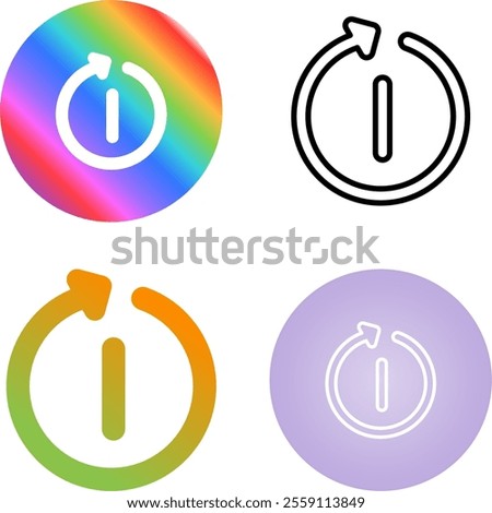 4 Vector Icons Design Set