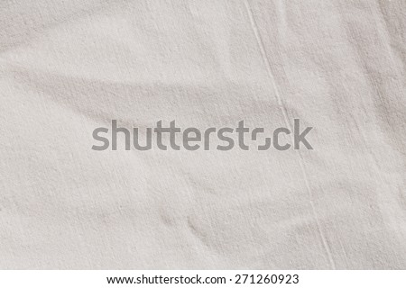 White Textile Canvas Background/ White Textile Linen Background