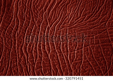 Red Maroon Crimson Leather Texture Background/ Leather Texture