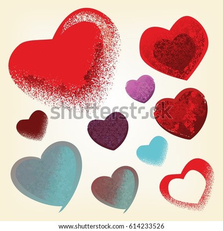 stock-vector-set-of-different-colorful-hearts-ten-hearts-in-grunge-style-for-your-design-illustration-for-t-614233526.jpg