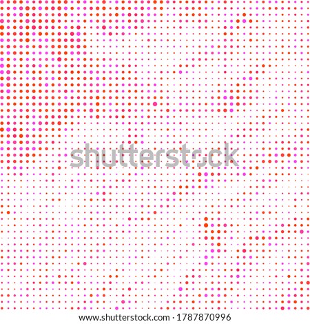 Scarlet Halftone Rough. Rose Abstract Frame. Pink Comic Gradation. Coral Dots Pop. Yellow Circle Simple. Red Gradient Paper. Grunge Point. Geometric Rough.