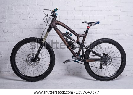 in stock full suspension mountain bike