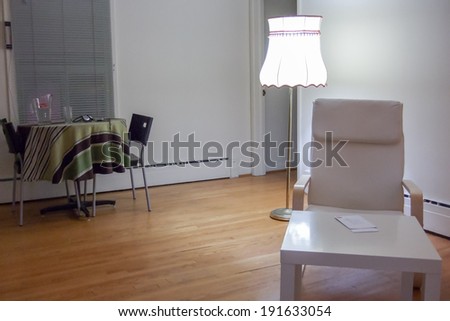 Interiors of a living room of a house