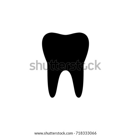 Vector tooth icon. Dentist icon. Teeth. Molar.