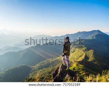 Similar – Foto Bild der Berg im kaukasischen Land