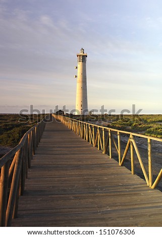Sunrise Lighthouse in Furteventura