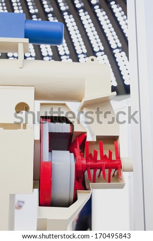 Parts of the machines for the printing industry
