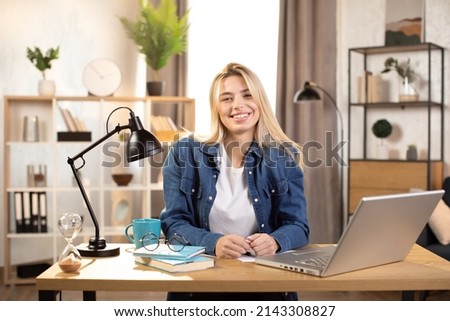 Similar – Image, Stock Photo Junge blonde Frau sitzt auf der Treppe im urbanen Raum